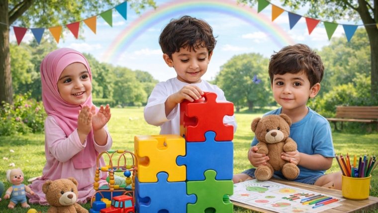 كيف أعرف أن طفلي فيه توحد